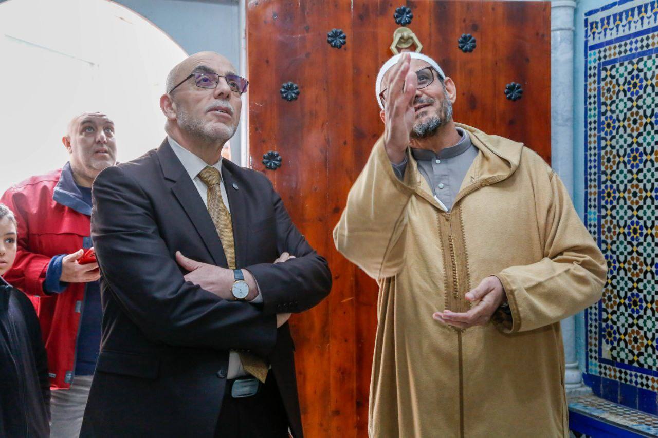 رئيس الحركة يختتم زيارته لولاية تلمسان بدار الحديث